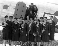 Group of Army nurses ready to fly